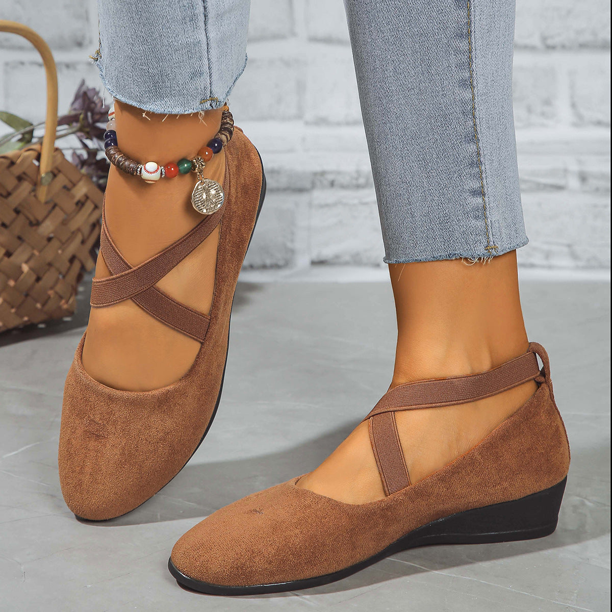 Chaussures Compensées Confort Élégant - Elixoly