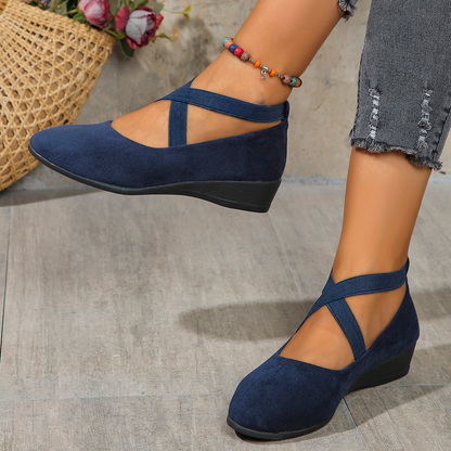 Chaussures Compensées Confort Élégant - Elixoly