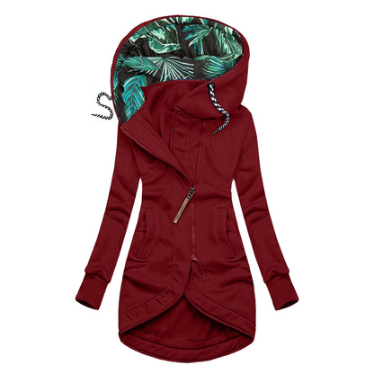 Veste Casual Chic à Capuche - Elixoly